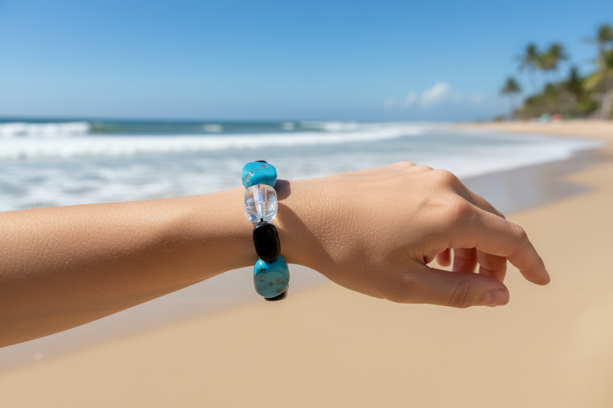 Aquamarine Bracelet from the Indiana Jones Collection!