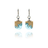 Shoreline Earrings from the "Aqua Collection" by BoldB