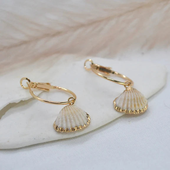 "Trigg" 24k Gold Plated Hoops - Stunning!!