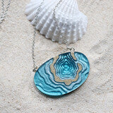 The Atoll Pendant from BoldB - a stunning piece of ocean inspired Jewellery