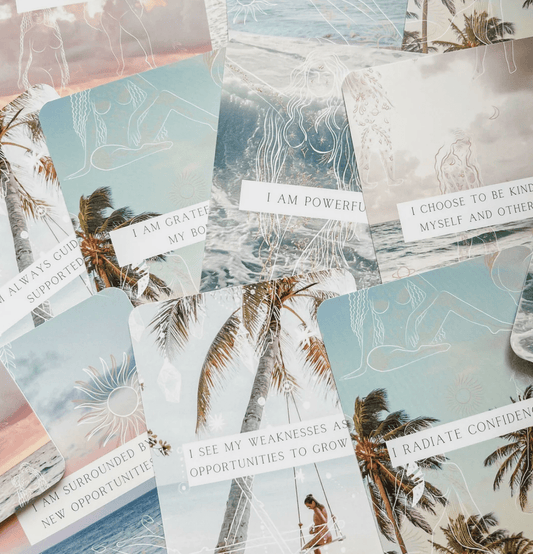 Beach Affirmation Cards