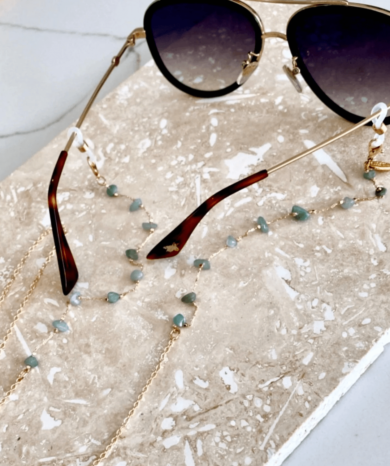 Beach style Delicate Rock Sunglass Chain