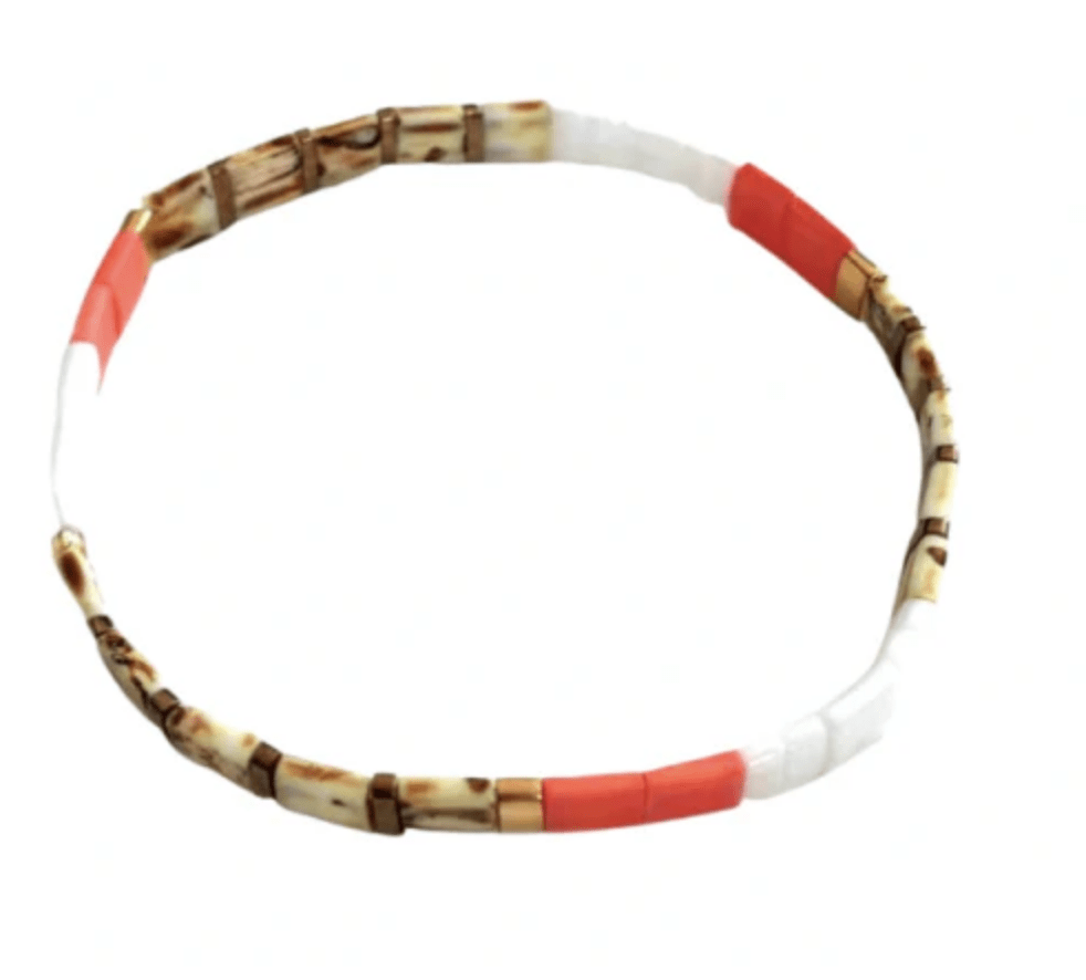 Ibiza Bracelets - Coral Stone