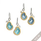 Basin Earringa from the "Aqua Collection" by BoldB