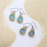 Basin Earringa from the "Aqua Collection" by BoldB