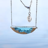 "Longshore" Necklace from the Aqua Collection by BoldB