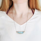 "Longshore" Necklace from the Aqua Collection by BoldB