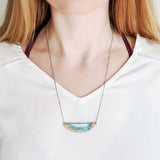 "Longshore" Necklace from the Aqua Collection by BoldB