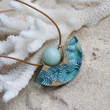 "Reef" Necklace from the Aqua Collection by BoldB