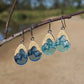 "Seashore" Dangle Earrings from the Aqua Collection by BoldB