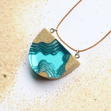 "Waterway" Necklace from the Aqua Collection by BoldB