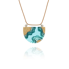 "Waterway" Necklace from the Aqua Collection by BoldB