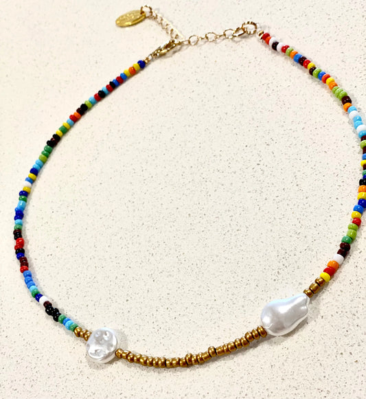 Eve Luxe Rainbow Choker