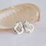 Oasis Stud Earrings from the "Serenity" Collection by BoldB