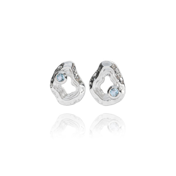 Oasis Stud Earrings from the "Serenity" Collection by BoldB