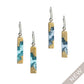 Straight Earrings from the "Aqua Collection" by BoldB