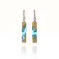 Straight Earrings from the "Aqua Collection" by BoldB