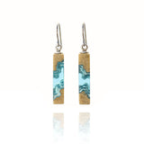 Straight Earrings from the "Aqua Collection" by BoldB