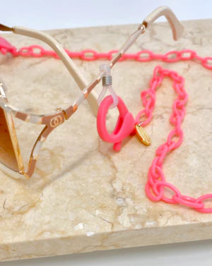 Sunglass Chain Studio 54 - Neon Pink