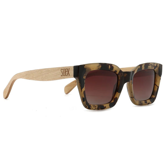 SOEK Sunglasses - ZAHRA OVAL TORTOISE